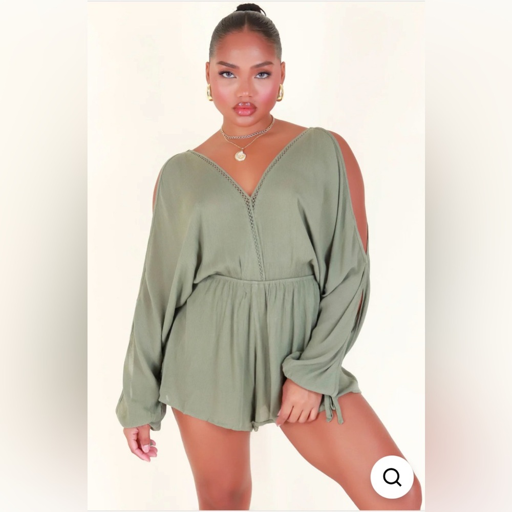WOMENS FASHION TRENDY ROMPER JUMPSUIT